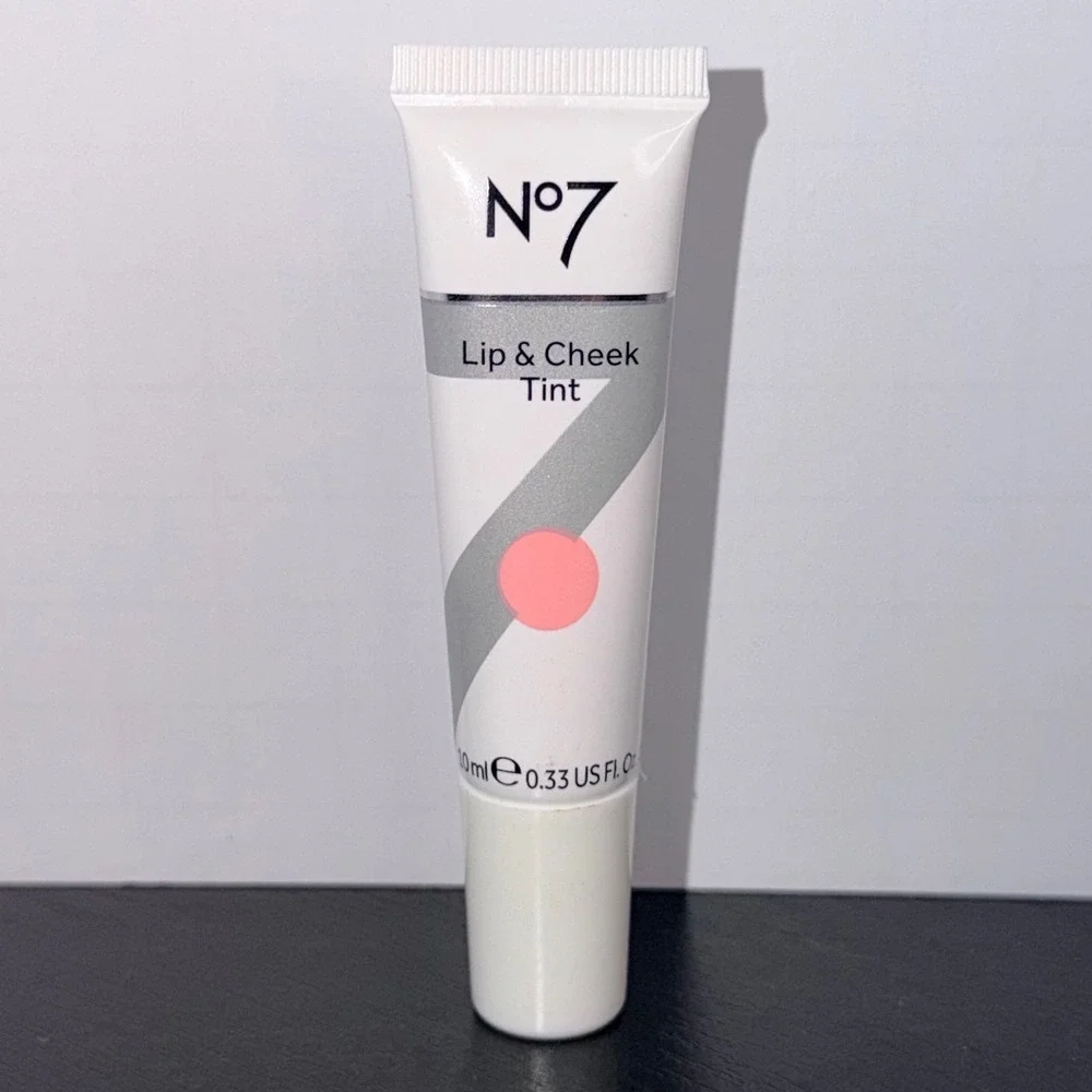 No7 Lip & Cheek Tint Cherry Blossom Pink 10ml 0.33 Fl Oz Cream Blush Stain